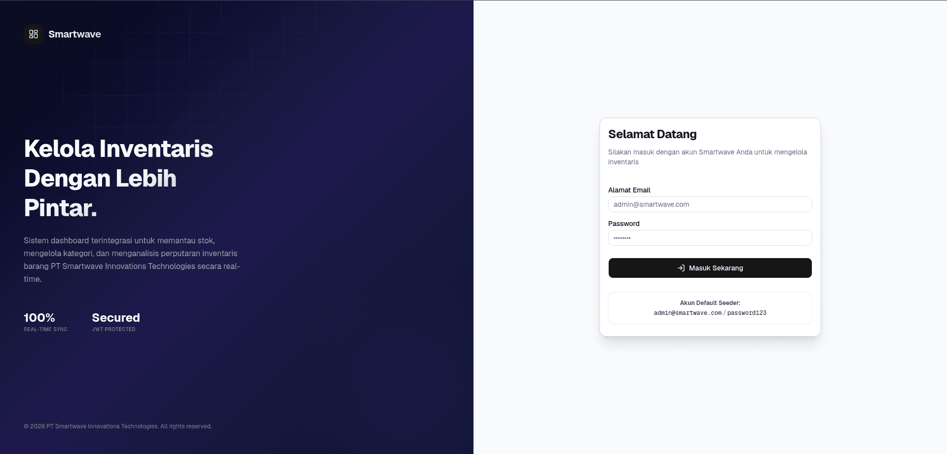 Smartwave Management Dashboard